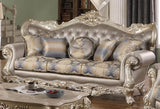 Ariel Champagne Sofa & Loveseat Set — product image 3