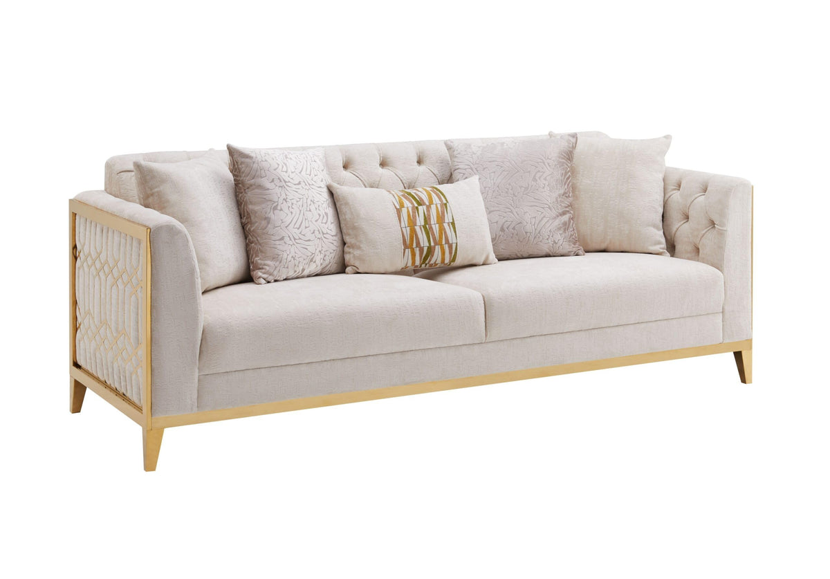 Stella Gray Sofa & Loveseat Set — product view 2