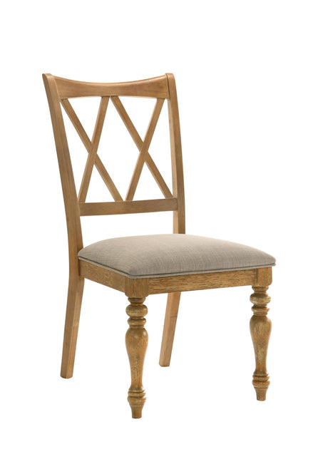 Huntington Transitional Dining Chairs - detail view