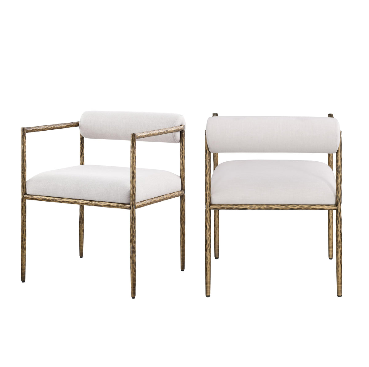 Rocento Modern Industrial Dining Chairs