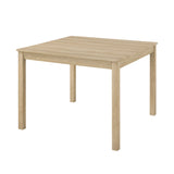 Corondo Square Mid-Century Modern 5-Piece Dining Set - detail view