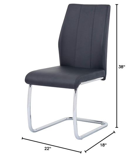 Barton Modern Dining Chairs - front view
