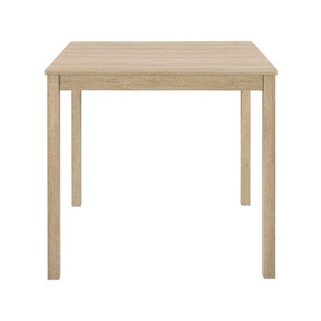 Corondo Square Mid-Century Modern 5-Piece Counter Height Set - angle view