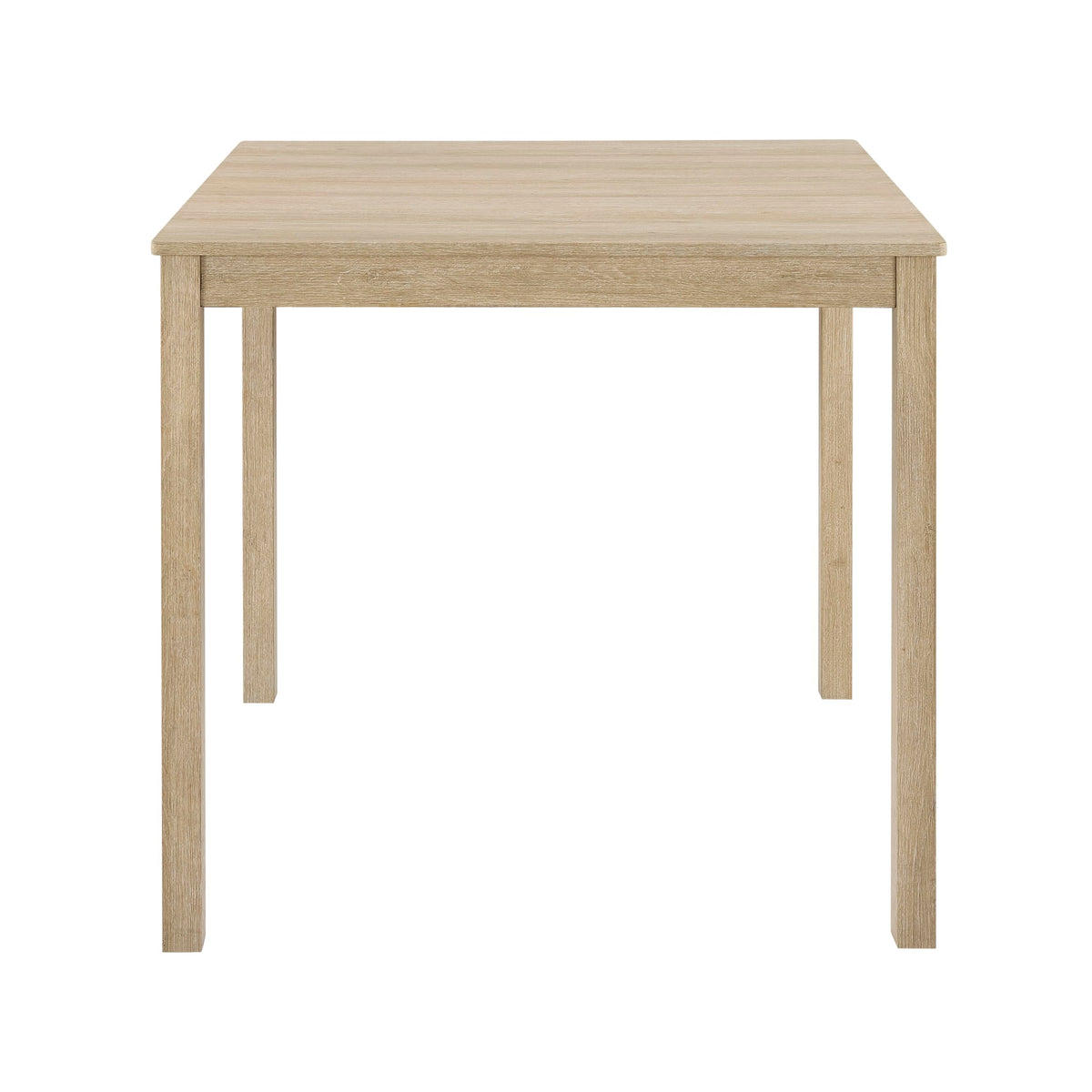 Corondo 38.5" Mid-Century Modern Square Counter Height Table - detail view