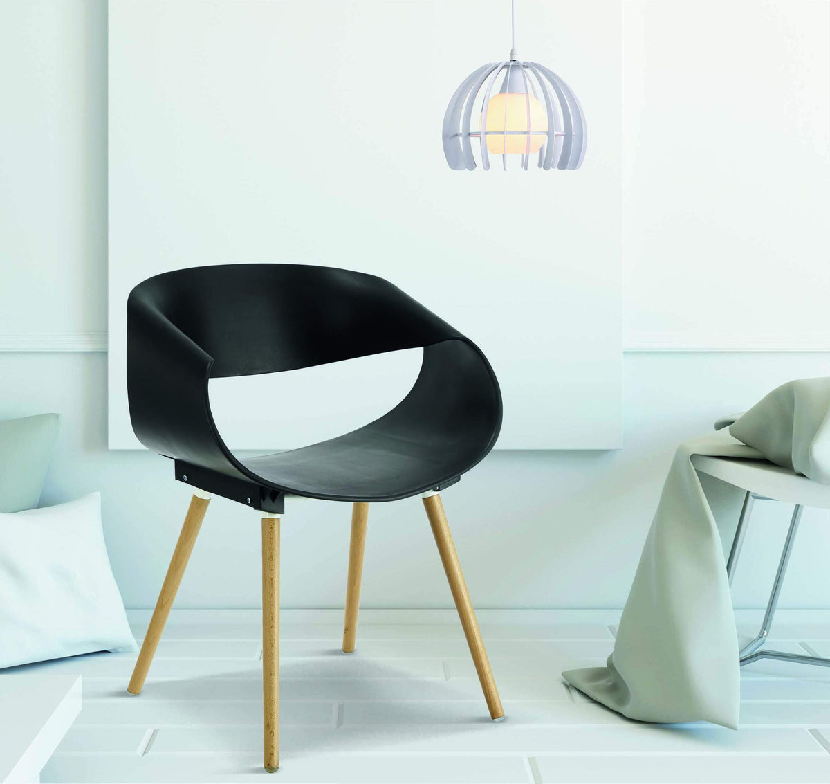 Serena Streamlined Dining Arm Chair - room setting