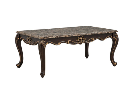 Tlerra 48.5" Rectangle Victorian Living Room Coffee Table