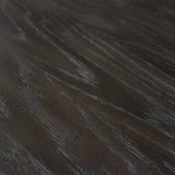 55" Traditional Solid Wood Server in Dark Brown in Espresso - detail view