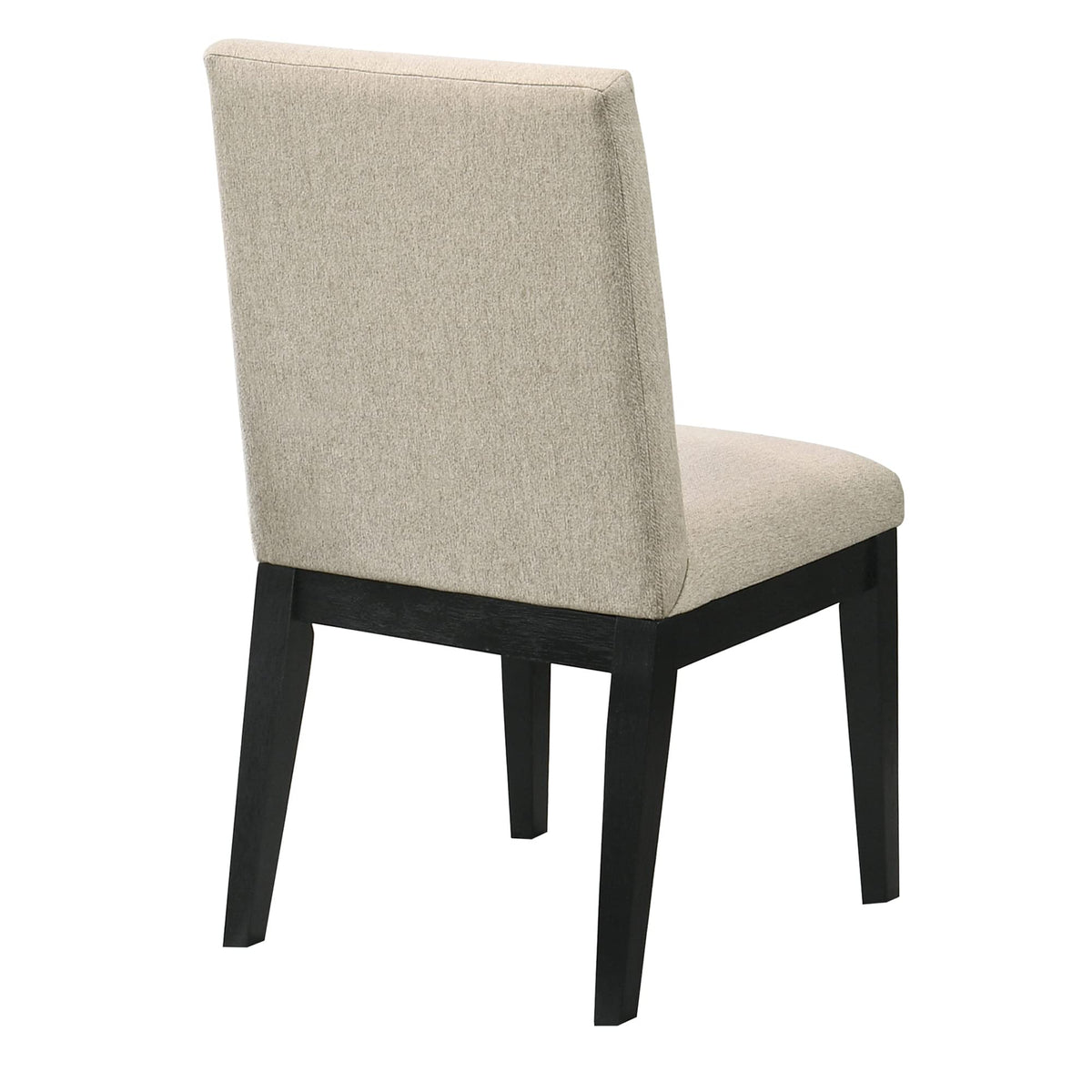 Terra Upholstered Cushion Fabric Mid-Century Modern Dining Chairs - room setting