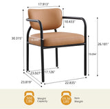 Recency Mid-Century Modern Dining Chairs - side view