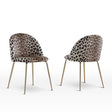 Tanisha Leopard Velvet Dining Chairs