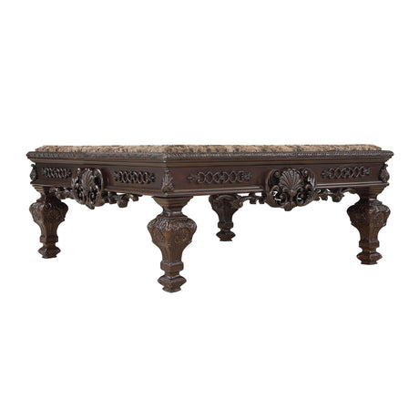 Tuscany 46" Traditional Square Coffee Table - detail view