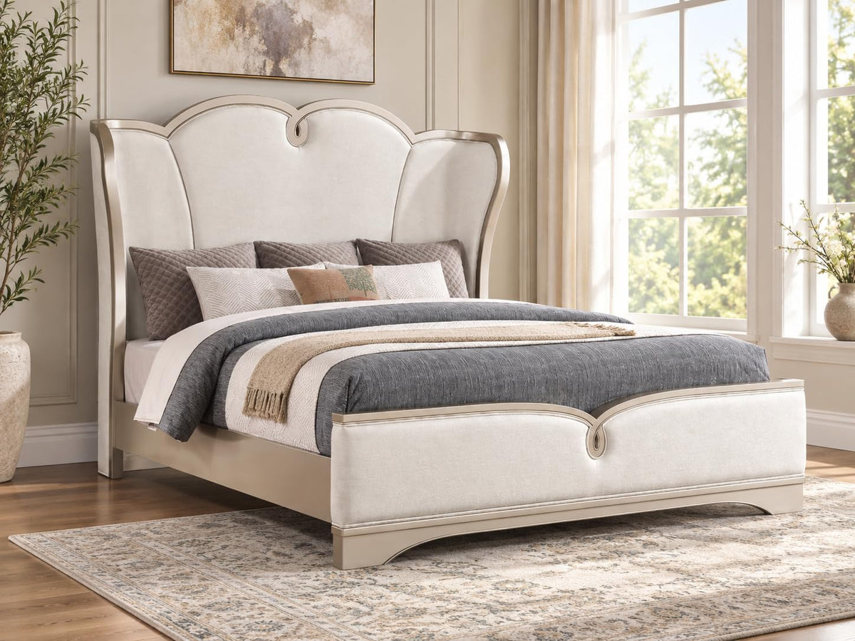Rose Champagne Bed Frame — Queen & King — product view 5