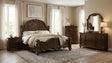 Isabella Cherry Oak Bedroom Set — Queen & King — collection view; check selected pieces