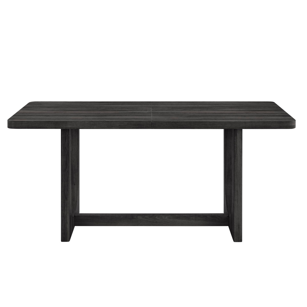 Cadewood 67" Mid-Century Modern Rectangle Dining Table - detail view