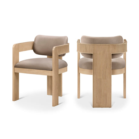 Dinsmore Mid-Century Dining Chairs - side view