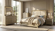Dove Rustic Beige Bedroom Set — Queen & King — collection view; check selected pieces