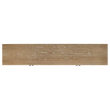 Brenham 79" TV Stand with Glass Doors - Washed Oak Media Console, Fits TVs up to 85" – view 9