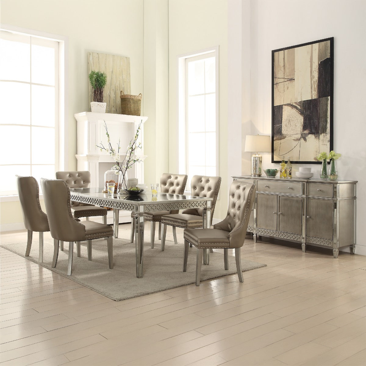 Kacela Mirrored Dining Collection
