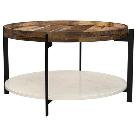 Adhvik 30" Round Coffee Table