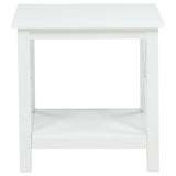 Skyview 44" Lift Top Coffee Table & End Table - X-Frame Farmhouse Design in White – view 17