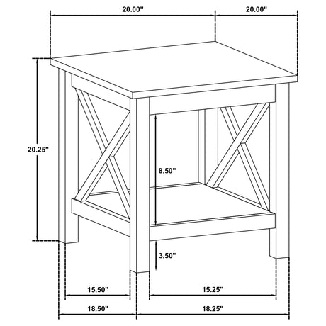Skyview 44" Lift Top Coffee Table & End Table – View 21