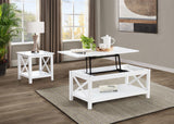 Skyview 44" Lift Top Coffee Table & End Table - 2pcs- Lift Top Coffee Table + End Table