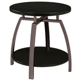 Dacre Round Two-Tier Coffee & End Table Sets - End Table