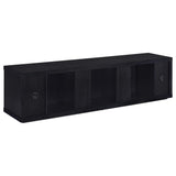 Deiter 79" Electric Fireplace TV Stand - 15 Flame Colors with Remote, Black, Fits TVs up to 85" – view 6