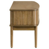 Croyden 71" Mid-Century TV Stand with Reeded Sliding Doors - Weathered Natural, Fits TVs up to 75" – view 10