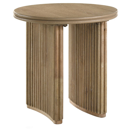 Adina Round Coffee & End Tables - Round End Table
