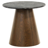 Franklin 36" Round Pedestal Coffee Table & End Table Sets - Round End Table