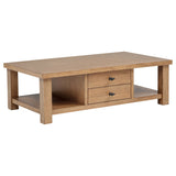 Beasley Coffee Table, Console & End Table - 2-Drawer Coffee Table