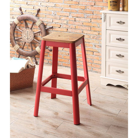 Jacotte Square Bar Table & Backless Bar Stools