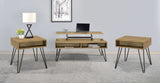 Fanning Lift-Top Coffee Table & End Table - 3pcs- Coffee Table + 2 End Tables
