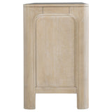 Solano 71" Arched TV Stand Media Console - Weathered Mango with Sliding Glass Doors – view 7