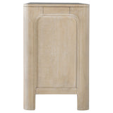 Solano 71" Arched TV Stand Media Console - Weathered Mango with Sliding Glass Doors – view 11