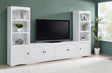 Laughlin 78" TV Stand & Entertainment Center with Media Towers - 3pcs- TV Stand + 2 Media Towers