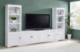 Laughlin 78" TV Stand & Entertainment Center with Media Towers - 3pcs- TV Stand + 2 Media Towers