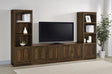 Laughlin 78" TV Stand & Entertainment Center with Media Towers - 3pcs- TV Stand + 2 Media Towers