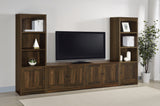 Laughlin 78" TV Stand & Entertainment Center with Media Towers - 3pcs- TV Stand + 2 Media Towers