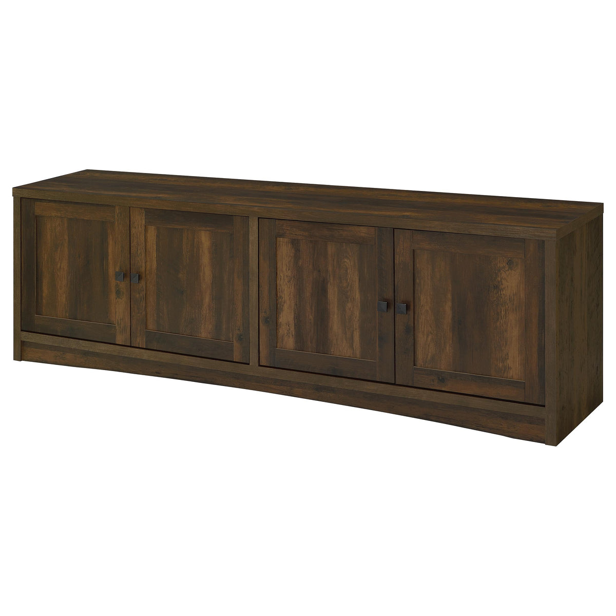 Laughlin 78" TV Stand & Entertainment Center with Media Towers - Adjustable Shelves in Dark Pine – view 8