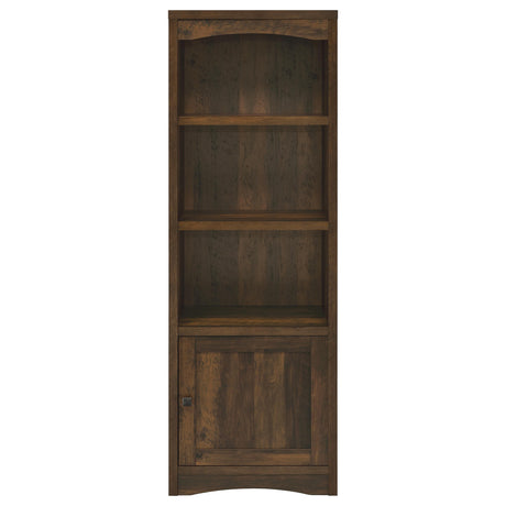 Laughlin 78" TV Stand & Entertainment Center with Media Towers - Adjustable Shelves in Dark Pine – view 14