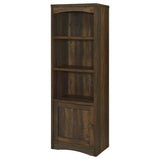 Laughlin 78" TV Stand & Entertainment Center with Media Towers - Adjustable Shelves in Dark Pine – view 15