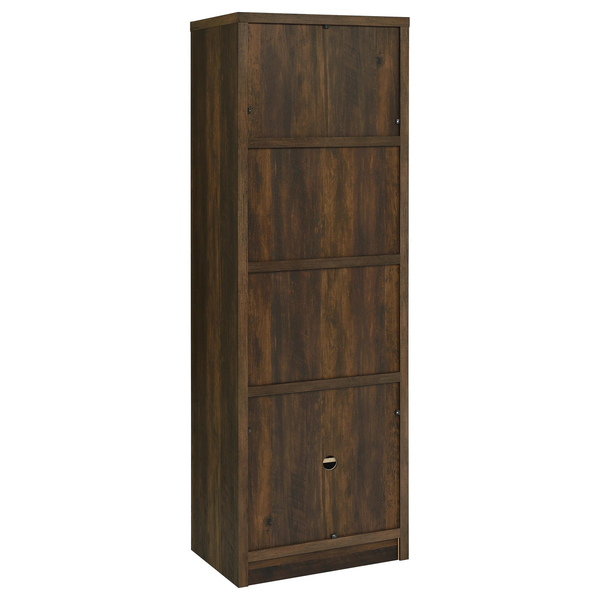 Laughlin 78" TV Stand & Entertainment Center with Media Towers - Adjustable Shelves in Dark Pine – view 17