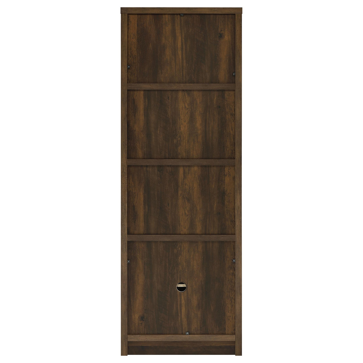 Laughlin 78" TV Stand & Entertainment Center with Media Towers - Adjustable Shelves in Dark Pine – view 18