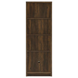 Laughlin 78" TV Stand & Entertainment Center with Media Towers - Adjustable Shelves in Dark Pine – view 18
