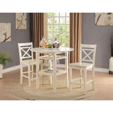 Tartys Counter Height Drop Leaf Table & Chairs