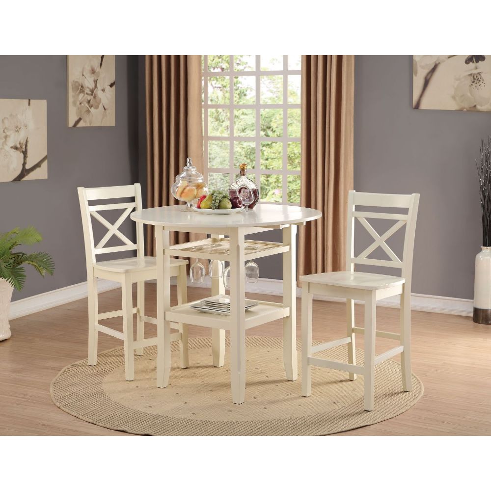 Tartys Counter Height Drop Leaf Table & Chairs