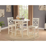 Tartys Counter Height Drop Leaf Table & Chairs