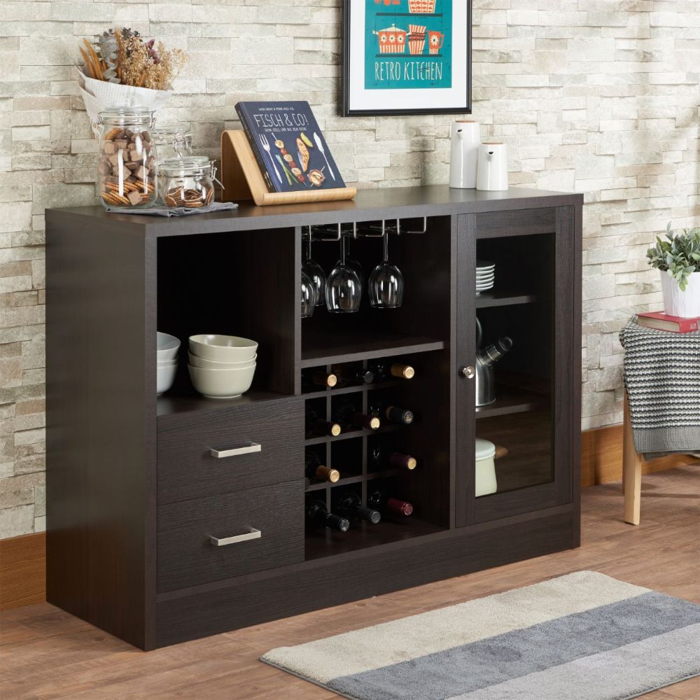 Hazen Wine Servers & Wine Cabinet